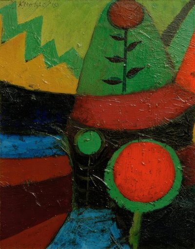 Three Flowers by Paul Klee
